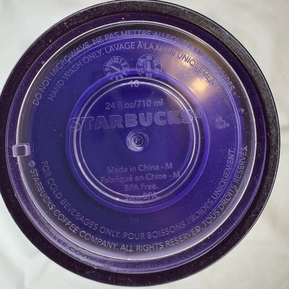 Starbucks Halloween 2022 Purple Tree with Eyes Stars Tumbler Glow - No straw - Picture 6 of 7